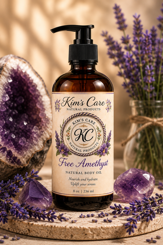 Free Amethyst Body Oil